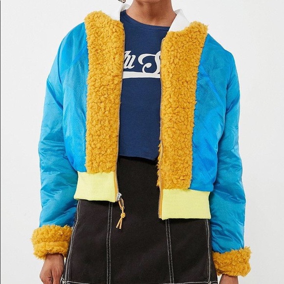 UO Teddy Bear Bomber - Picture 2 of 8